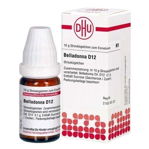 BELLADONNA D 12 globules UK