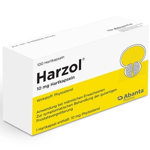 Benign prostatic hyperplasia treatment, phytosterol, HARZOL hard capsules UK
