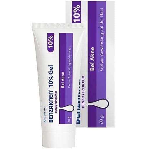 Benzaknen 10% Gel, against severe acne, benzoyl peroxide UK