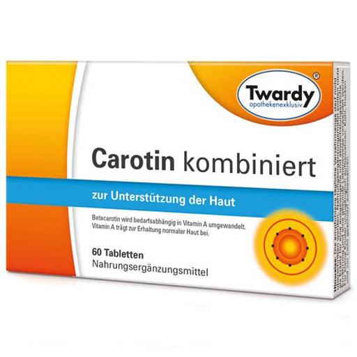 Beta-carotene, pantothenic acid, biotin, CAROTIN COMBINED Tablets UK