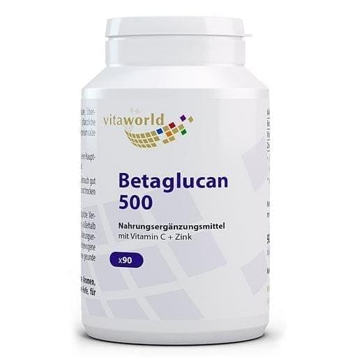 BETA GLUCAN 500, Vitamin C, Zinc UK