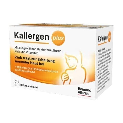 Bifidobacterium, lactobacillus rhamnosus, KALLERGEN plus sachets UK