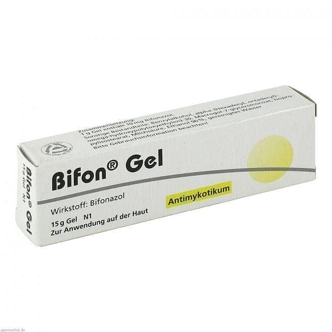 BIFON Gel, dermatophytes, tinea manuum, erythrasma UK