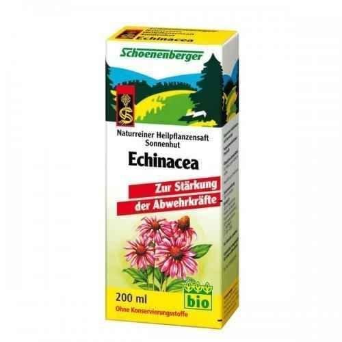 BIO ECHINACEA JUICE 200ml., SCHOENENBERGER UK