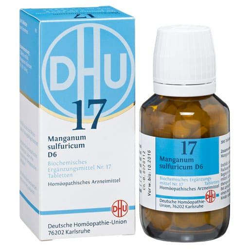BIOCHEMIE DHU 17 Manganum sulfuricum D 6 tablets UK