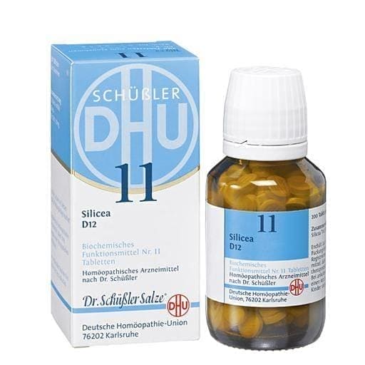 BIOCHEMISTRY DHU 11 Silicea D 12 UK