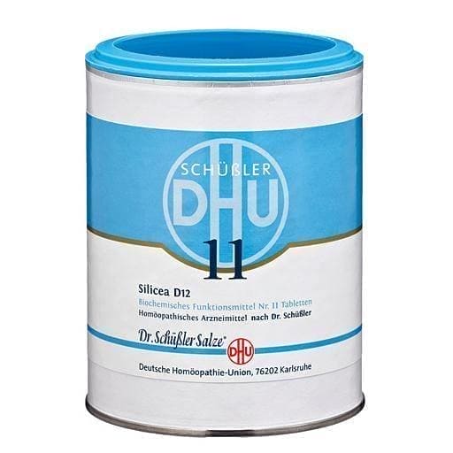 BIOCHEMISTRY DHU 11 Silicea D 12 UK