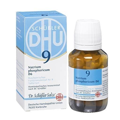 BIOCHEMISTRY DHU 9 Sodium phosphoricum D 6 UK