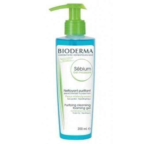 BIODERMA SEBIUM GEL-FOAM washing 200ml. UK