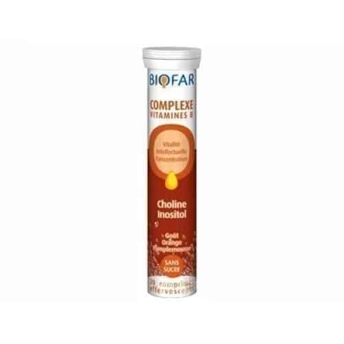 BIOFAR VITAMIN B COMPLEX 20 efervescent tablets UK