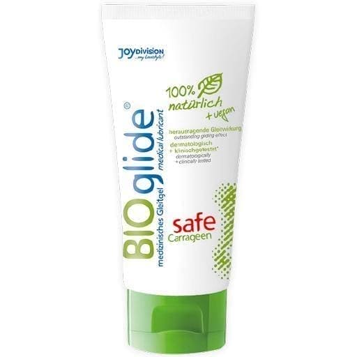 BIOGLIDE safe carrageenan lubricant gel, cure for vagina dryness UK