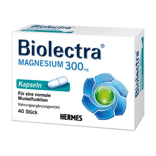 BIOLECTRA Magnesium 300 mg capsules UK
