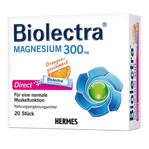 BIOLECTRA Magnesium Direct Pellets Orange UK