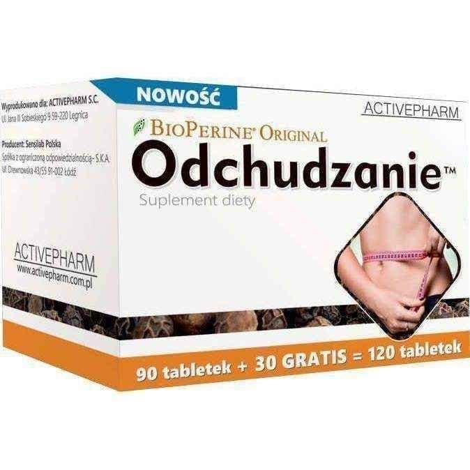 Bioperine Original Slimming x 120 tablets, how to lose weight fast UK