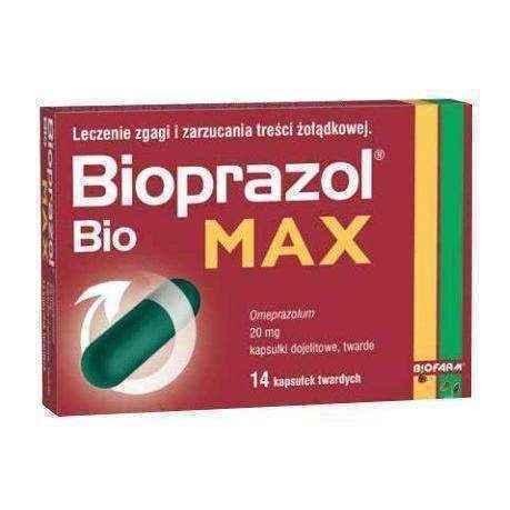 BIOPRAZOL BIO MAX, heartburn UK