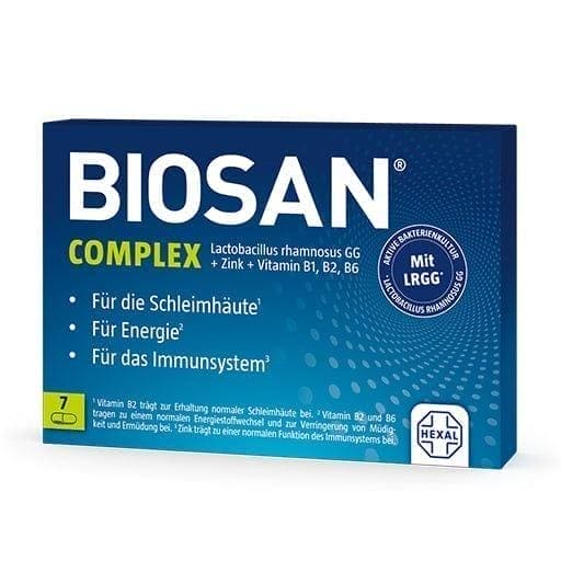 BIOSAN Complex Capsules, Lactobacillus rhamnosus GG UK