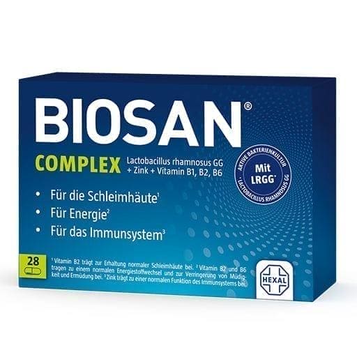 BIOSAN Complex Capsules, Lactobacillus rhamnosus GG UK