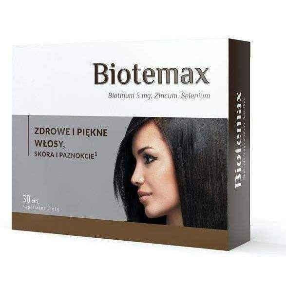 Biotemax x 30 tablets, strong nails, beautiful hair UK