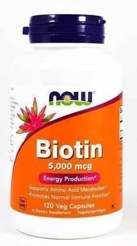 Biotin 5000mcg x 120 capsules UK