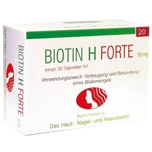 BIOTIN H forte tablets, vitamin H UK