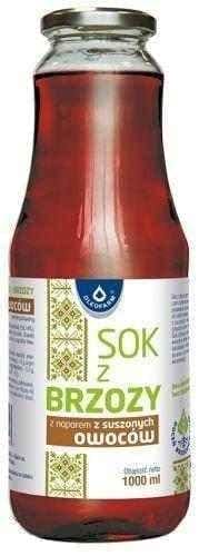 Birch juice with an infusion of dried fruit 1000ml UK