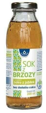 Birch juice with apple juice without sugar 300ml UK