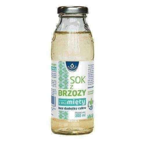 Birch juice with mint 300ml UK