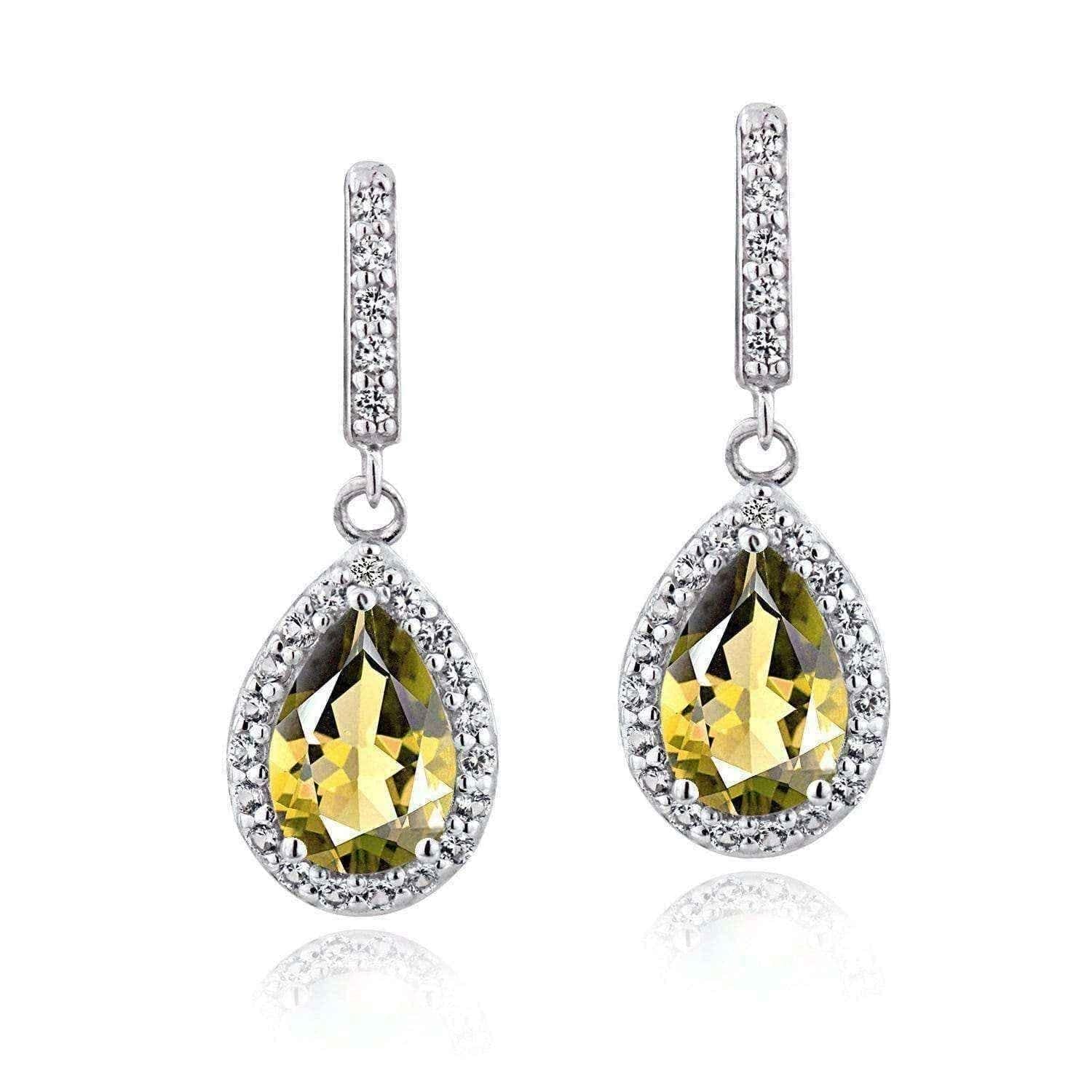Birthstone earrings UK