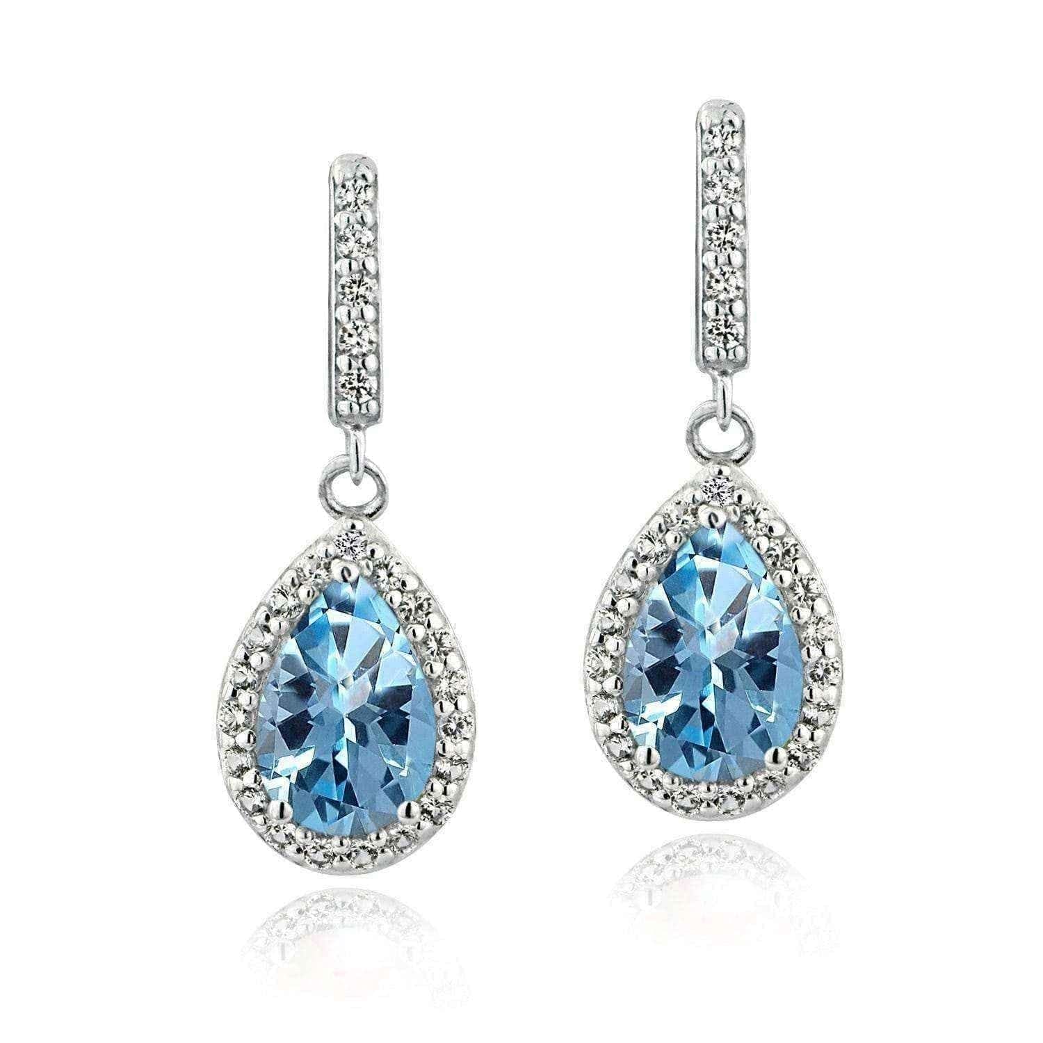 Birthstone earrings UK