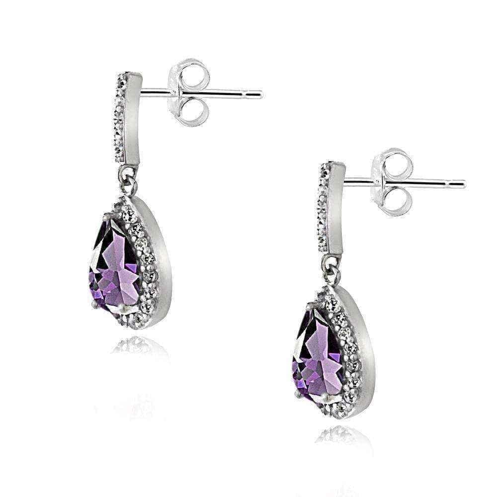 Birthstone earrings UK