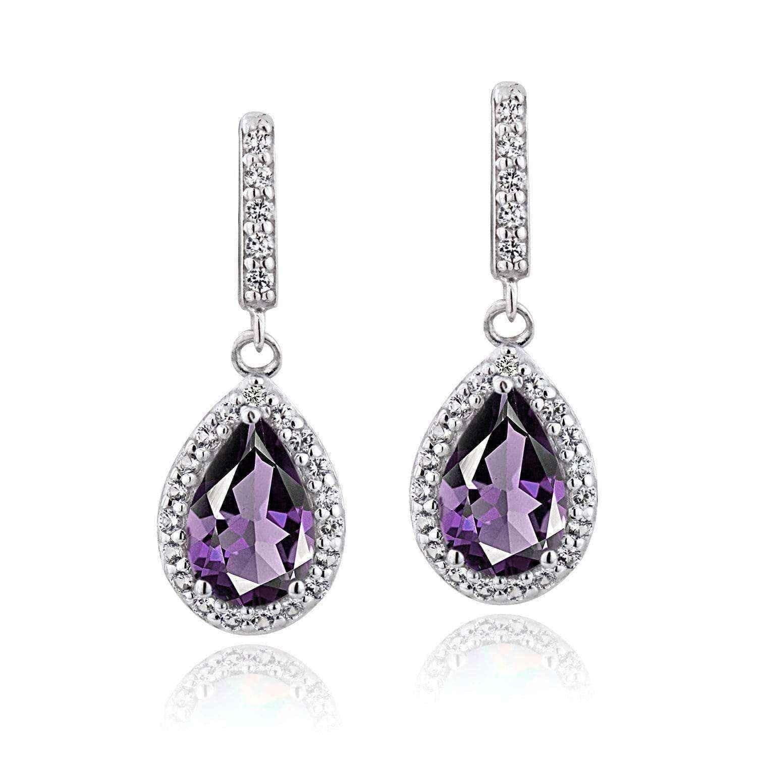 Birthstone earrings UK