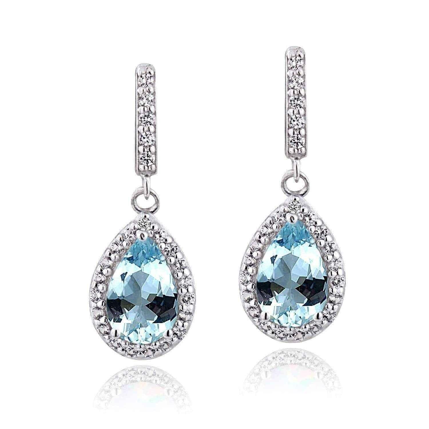 Birthstone earrings UK