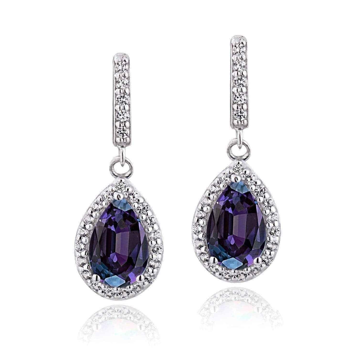 Birthstone earrings UK