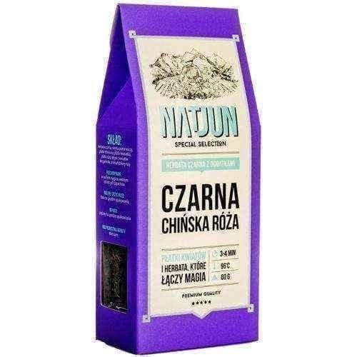 Black tea NATJUN, China Rose Tea 60g UK