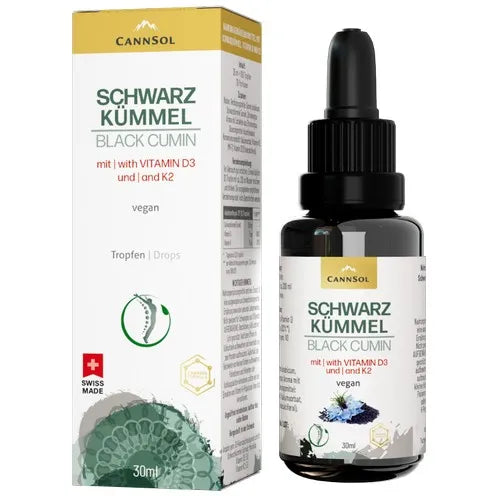 black cumin vitamin D3+K2 drops for one