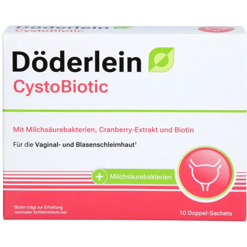 bladder mucosa DÖDERLEIN CystoBiotic Lactic Acid Bacteria + Cranberry Compound