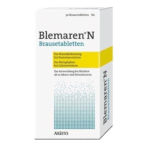 BLEMAREN N effervescent tablets 50 pc urinary stones UK