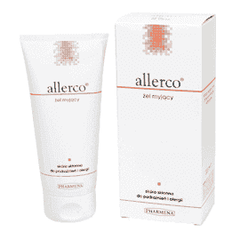Body wash, ALLERCO gel washing allergic skin 200ml UK