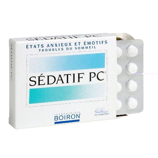 BOIRON SEDATIF PC N20 for the treatment of anxiety, mild sleep disorder, stress! Without box UK
