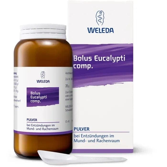 BOLUS EUCALYPTI, throat inflammation UK