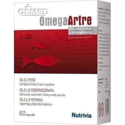 Bone strengthening OMEGA ARTRE x 60 capsules UK