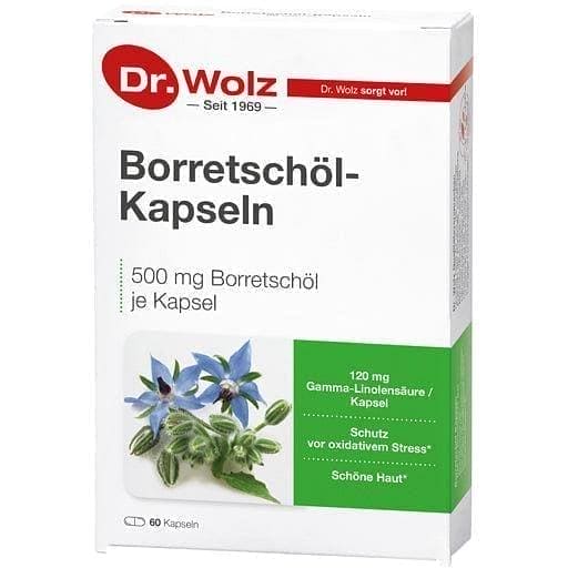 Borage oil CAPSULES Dr.Wolz UK
