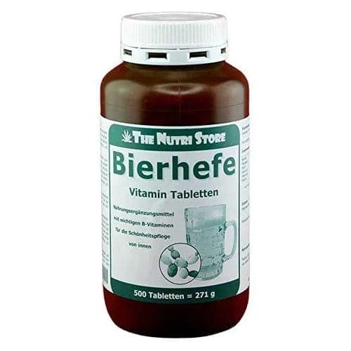 BREWER'S YEAST 500 mg, brewers yeast for anxiety, Saccharomyces cerevisiae UK