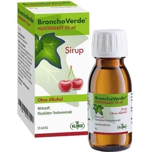 BRONCHOVERDE cough syrup 55 ml UK