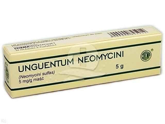 BUY UNGUENTUM Neomycini 0.5% ointment 5g UK