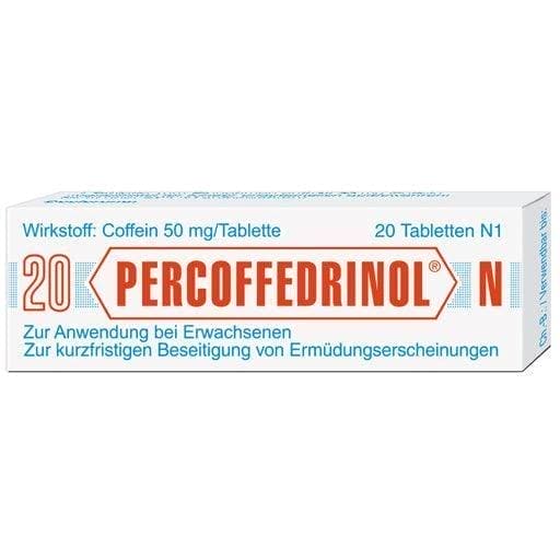 Caffeine, chronic fatigue syndrome, PERCOFFEDRINOL N UK