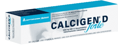 CALCIGEN D forte, osteoporosis, calcium carbonate, Colecalciferol UK