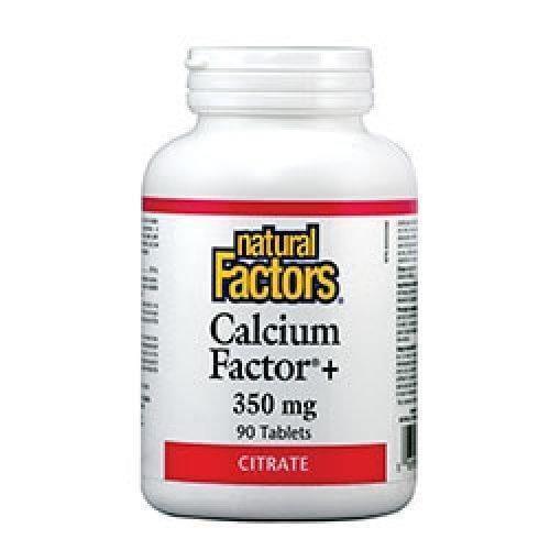Calcium Factor + (citrate) 350 mg x 90 tablets UK