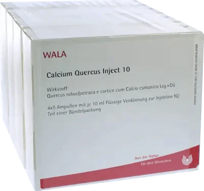 CALCIUM QUERCUS Inject ampoules UK