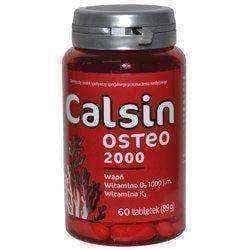 Calsin Osteo 2000 x 60 tablets, skeletal system UK